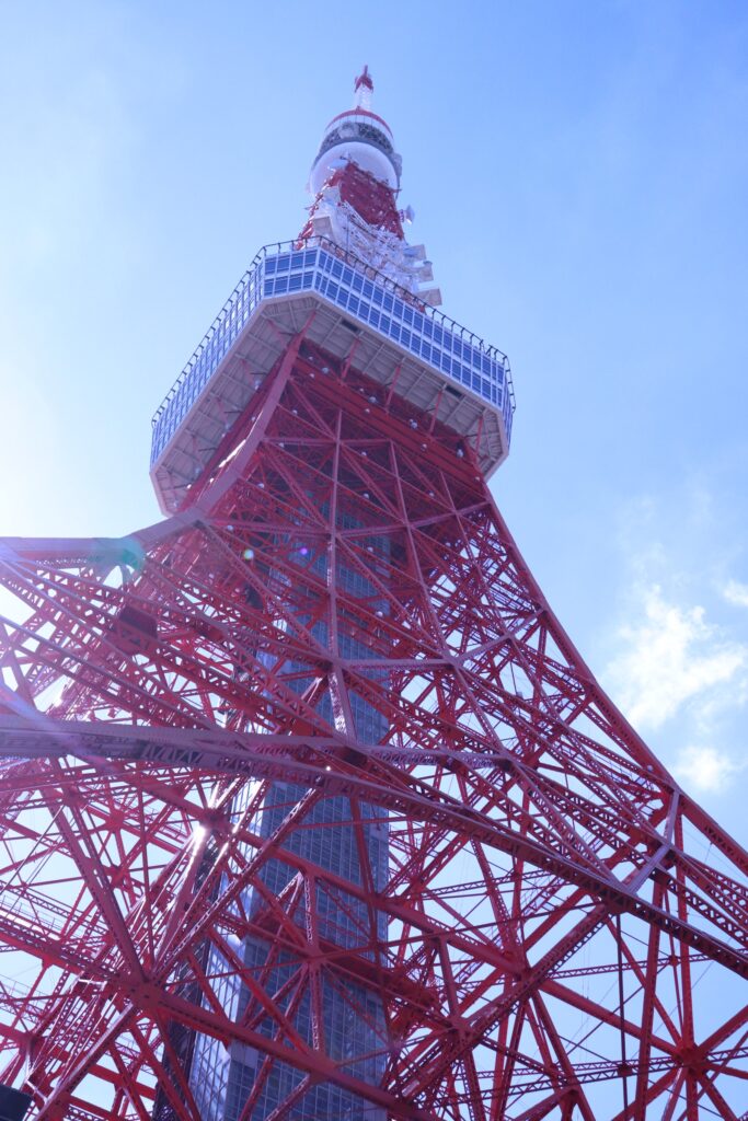 スカイバスからみた東京タワー