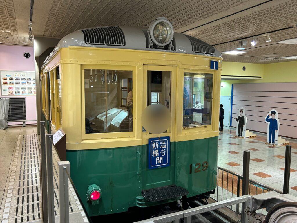地下鉄車両のしくみがわかる東京高速鉄道129号車
